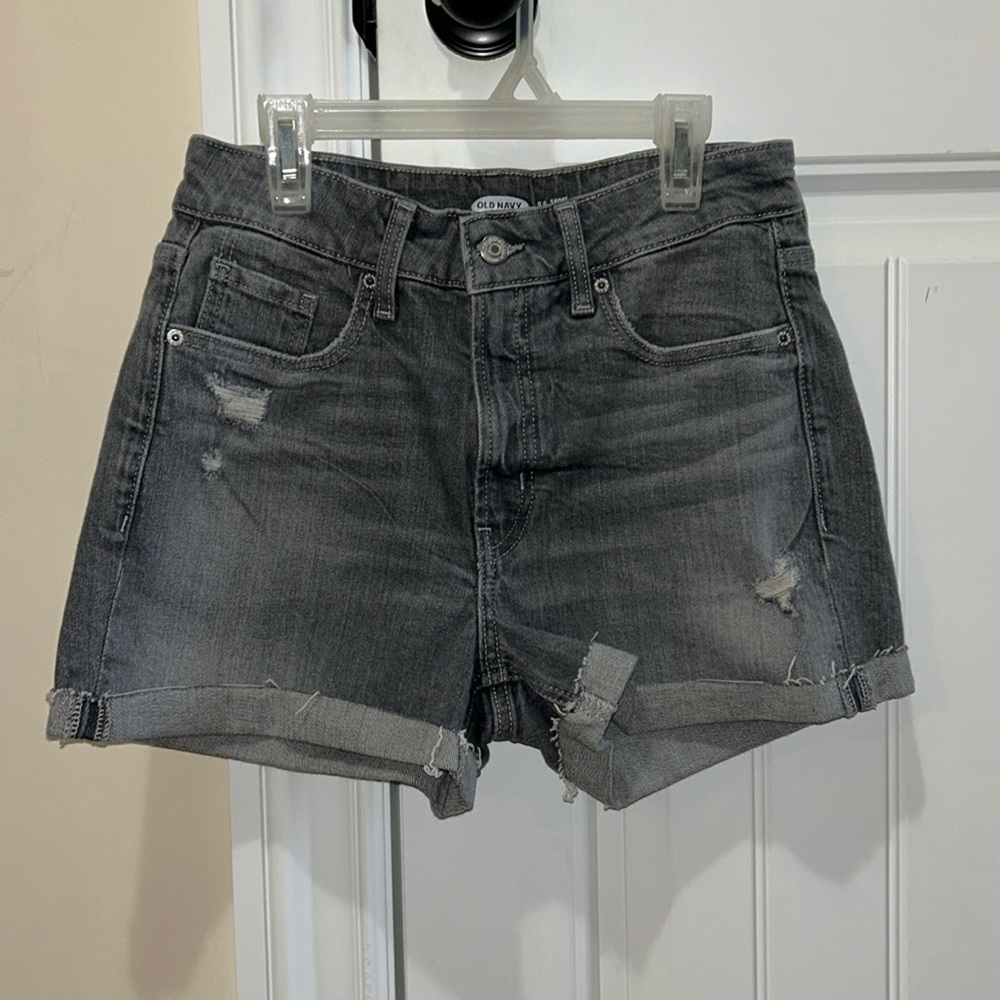 Old Navy OG Jean Shorts Grey